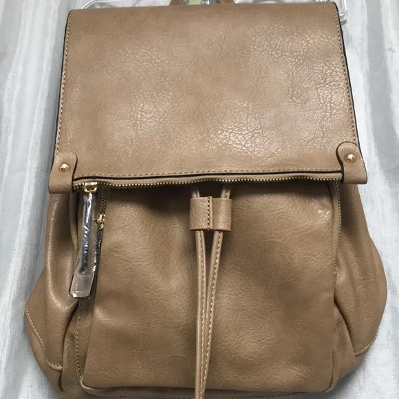 Le Miel Leather Backpack Le Miel | Bags | Le Miel Backpack Wallet | Poshmark main image 2
